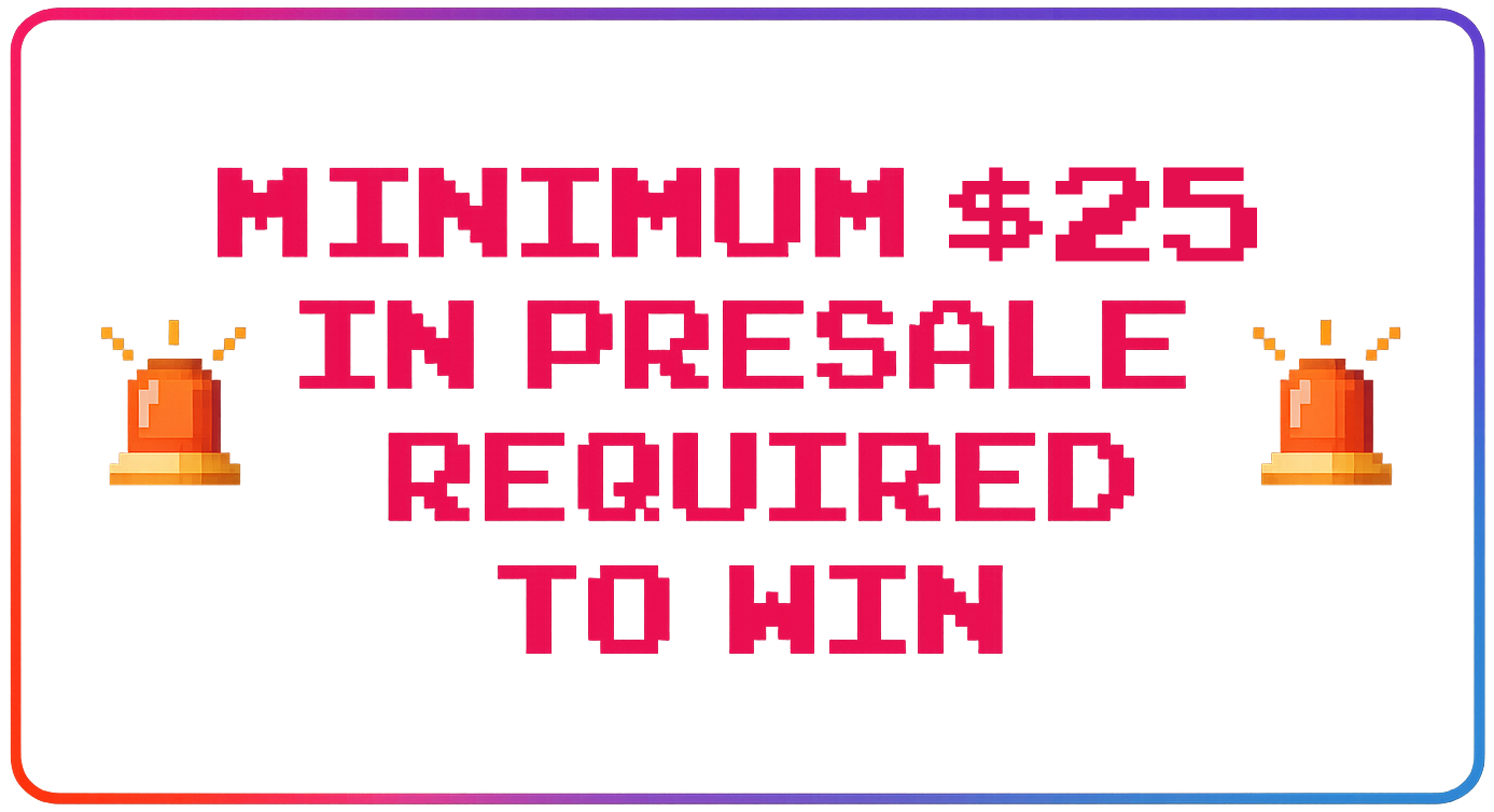 Minimum $25 Required Banner